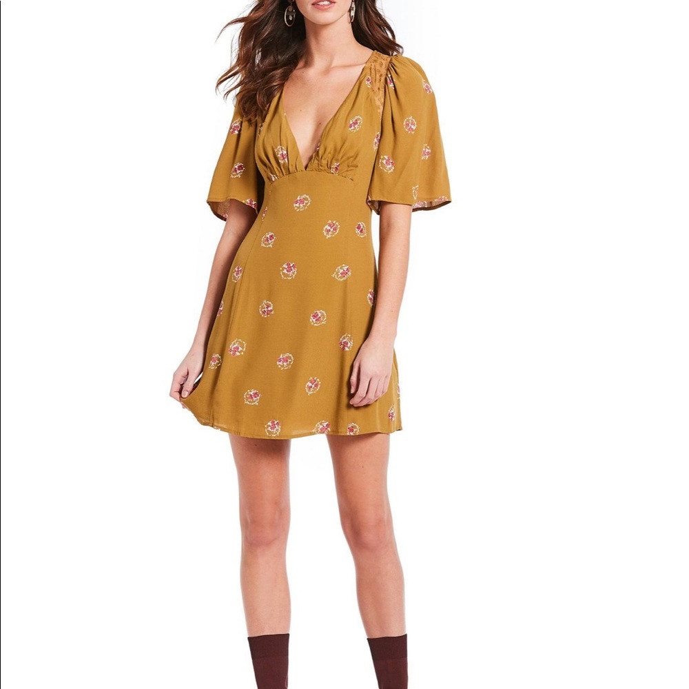 Free People Clove Mockingbird Mini Dress